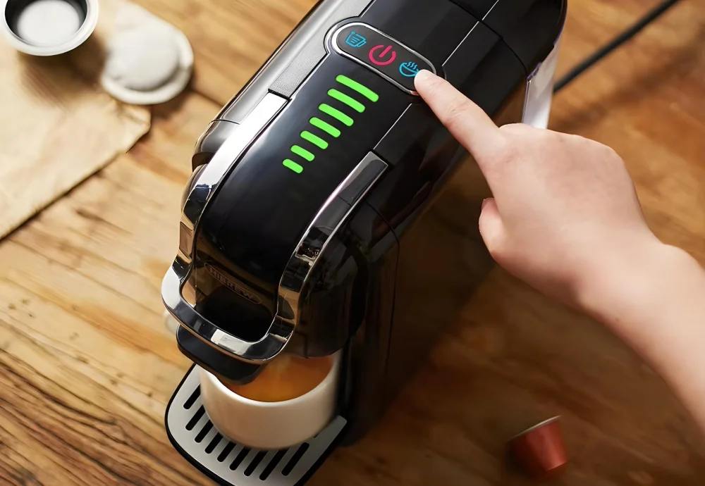 coffee machine compatible with nespresso capsules