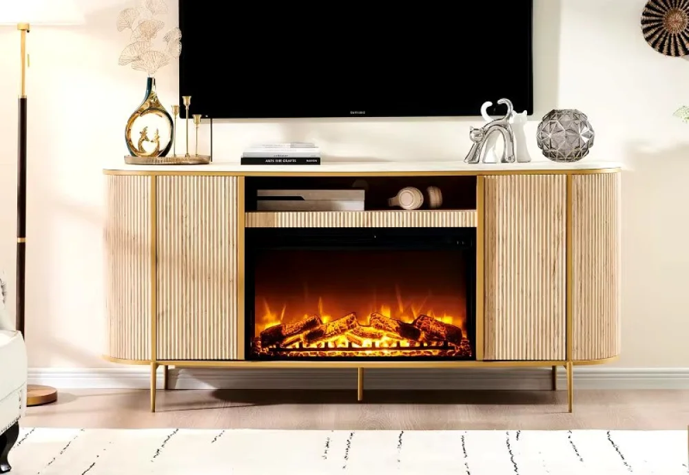 electric fireplace corner tv stand